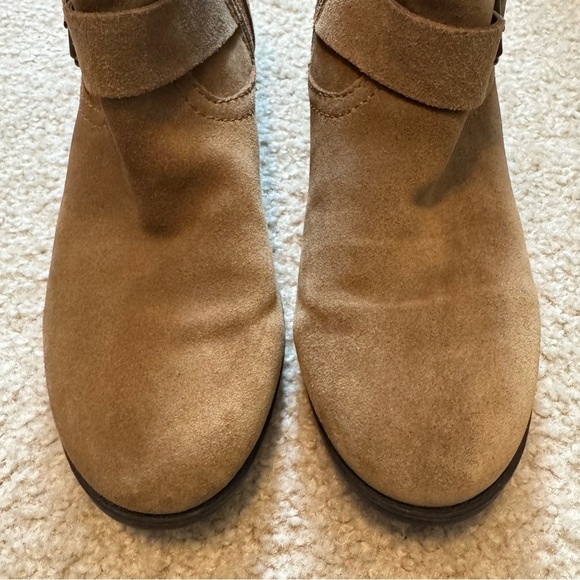 Easy Spirit Sherpa Lined Suede Ankle Booties - Picture 2 of 7